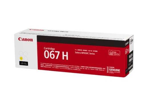 トナーカートリッジ067H Y 純正トナー