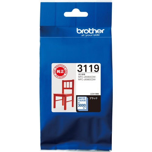 LC3119BK 純正インクカートリッジ
