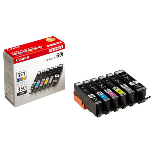 BCI-351+350/6MP 純正インクカートリッジ