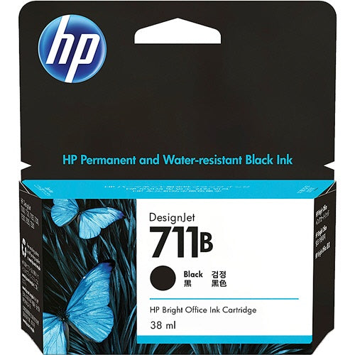 HP711B ブラック 純正インクカートリッジ