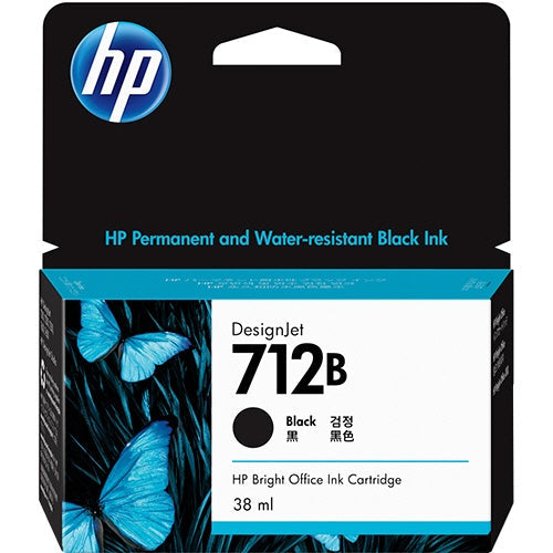 HP712B ブラック 純正インクカートリッジ