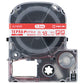 キングジム テプラ ＰＲＯ テープカートリッジ マグネットテープ １８ｍｍ 白／赤文字 ＳＪ１８ＳＲ １個