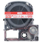 キングジム テプラ ＰＲＯ テープカートリッジ マグネットテープ ２４ｍｍ 白／赤文字 ＳＪ２４ＳＲ １個