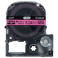 キングジム テプラ ＰＲＯ テープカートリッジ マグネットテープ ２４ｍｍ ピンク／黒文字 ＳＪ２４Ｐ １個