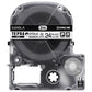 キングジム テプラ ＰＲＯ テープカートリッジ マグネットテープ ロングタイプ２ｍ巻 ２４ｍｍ 白／黒文字 ＳＪ２４ＳＬ－Ａ １個