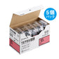 キングジム テプラ ＰＲＯ テープカートリッジ パステル １８ｍｍ 赤／黒文字 ＳＣ１８Ｒ－５Ｐ １パック（５個）