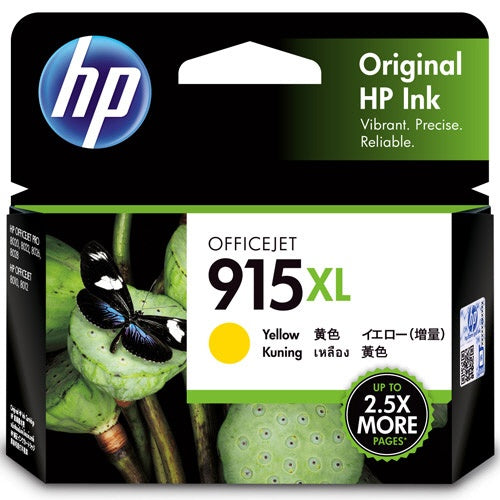 ＨＰ９１５ＸＬ（Ｙ）　　純正インクカートリッジ