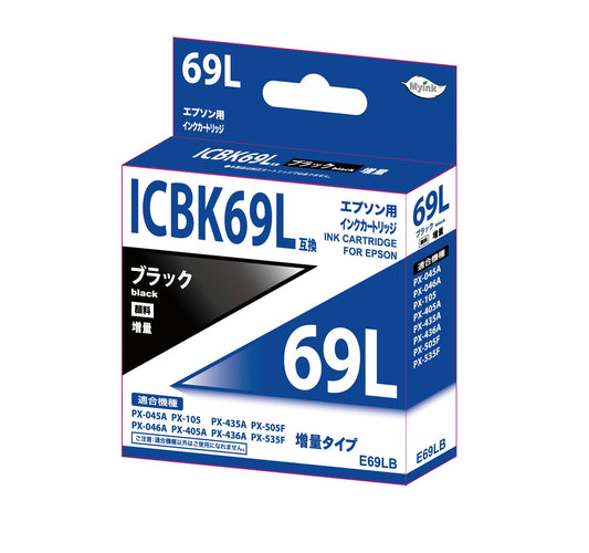 ＩＣＢＫ６９Ｌ　互換インクカートリッジ