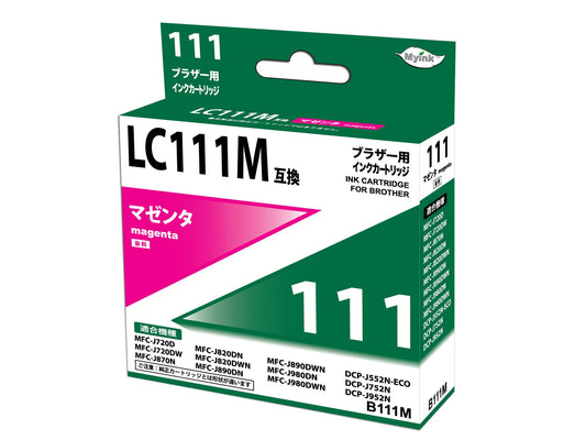 ＬＣ１１１Ｍ　互換インクカートリッジ